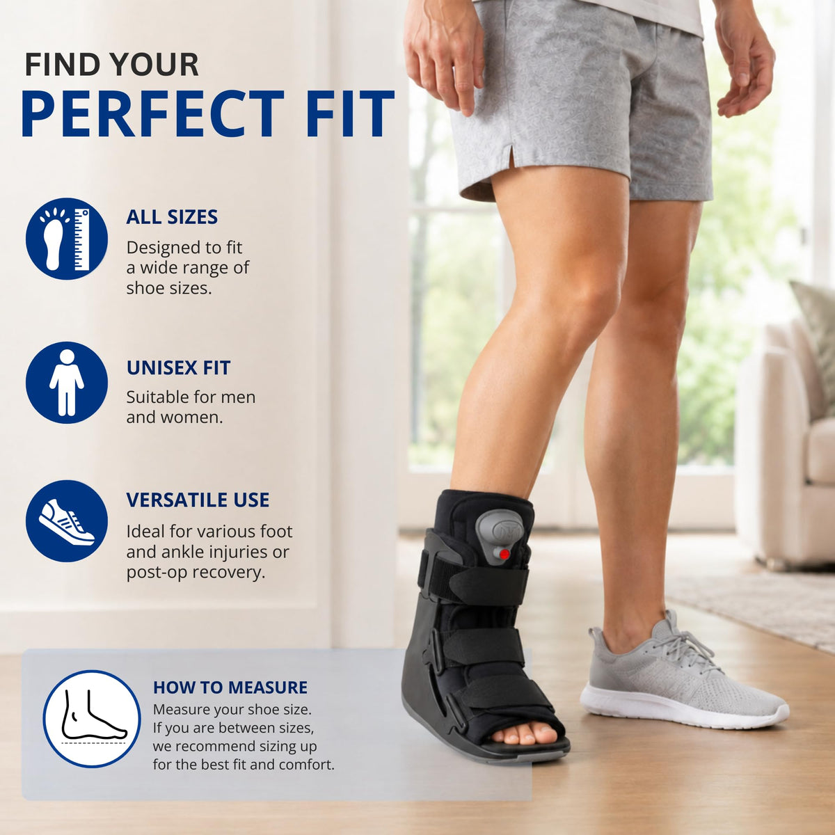 Walker Fracture Boot with Air Pump XLarge R15177