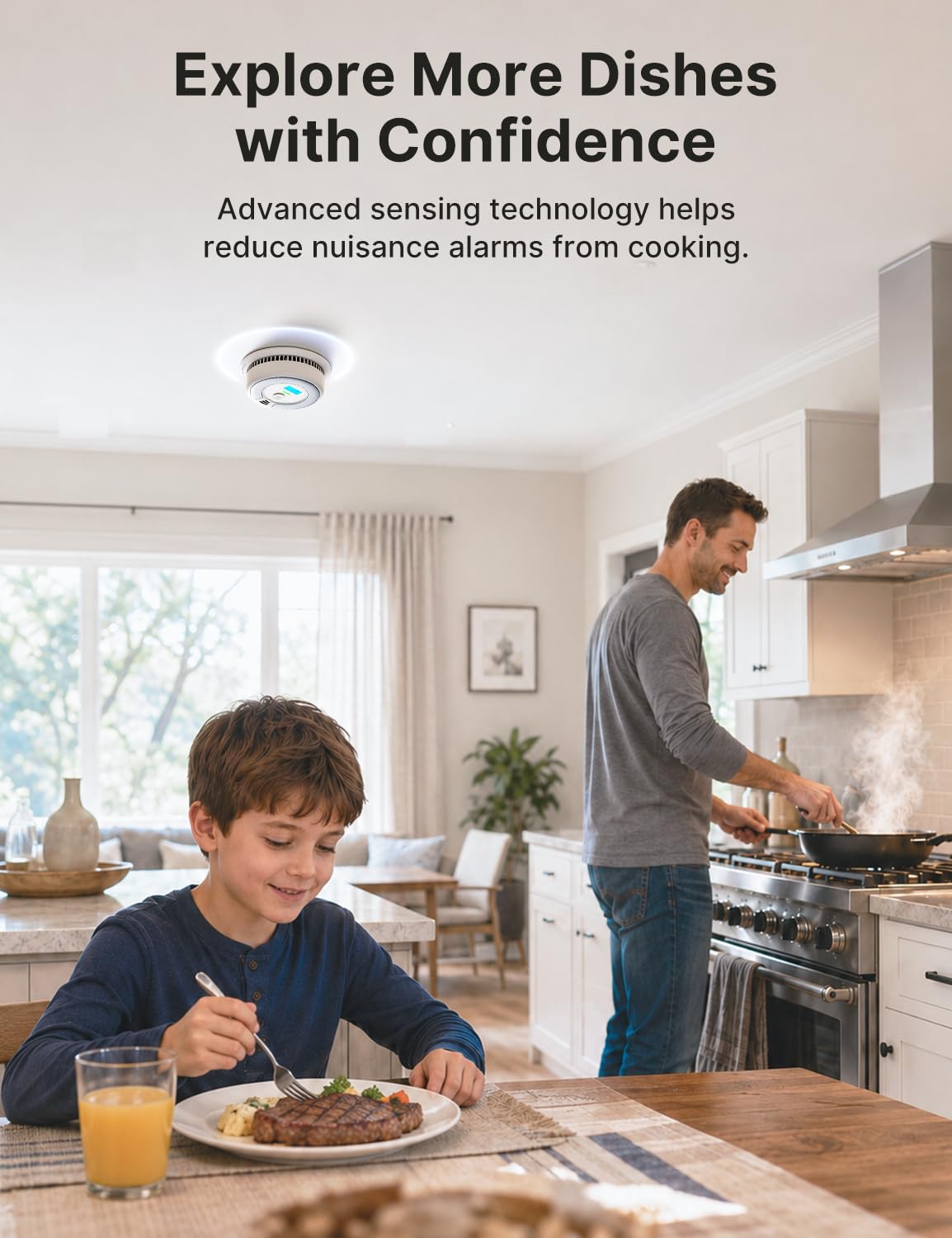 Smoke and Carbon Monoxide Detector Combo 3-Pack U752