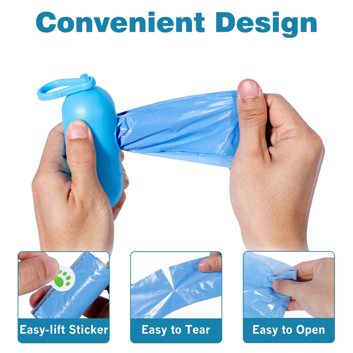 Dog Poop Bags Rolls 240 Count Leakproof B691