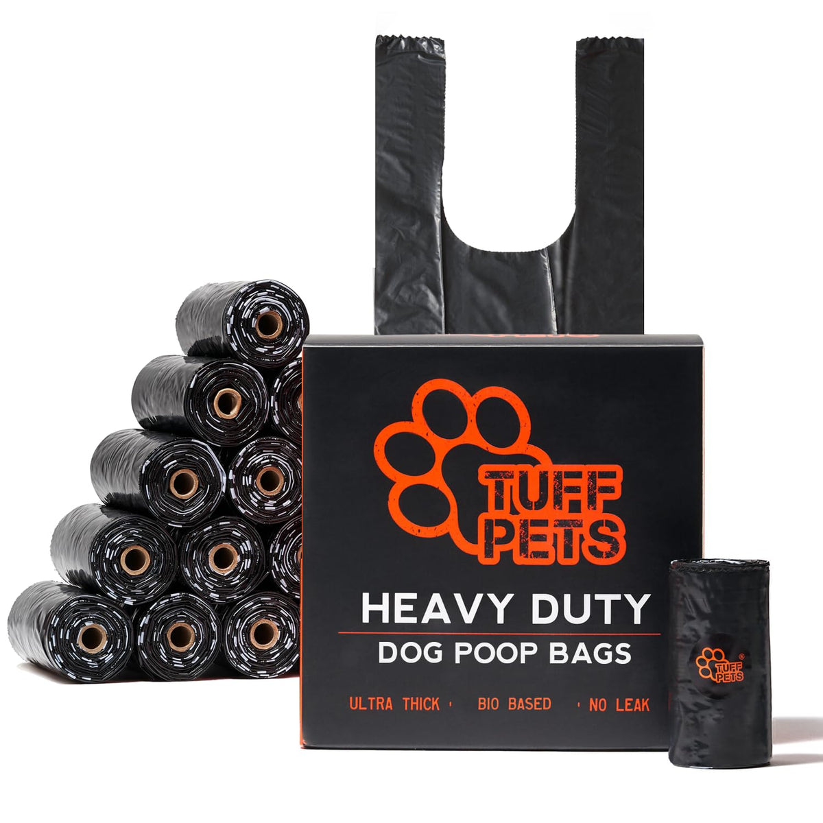 Dog Poop Bags Rolls with Handles L3577