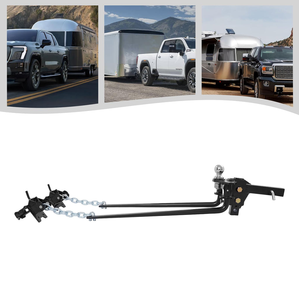 14000lbs Weight Distribution Hitch with Connection Bar F8316