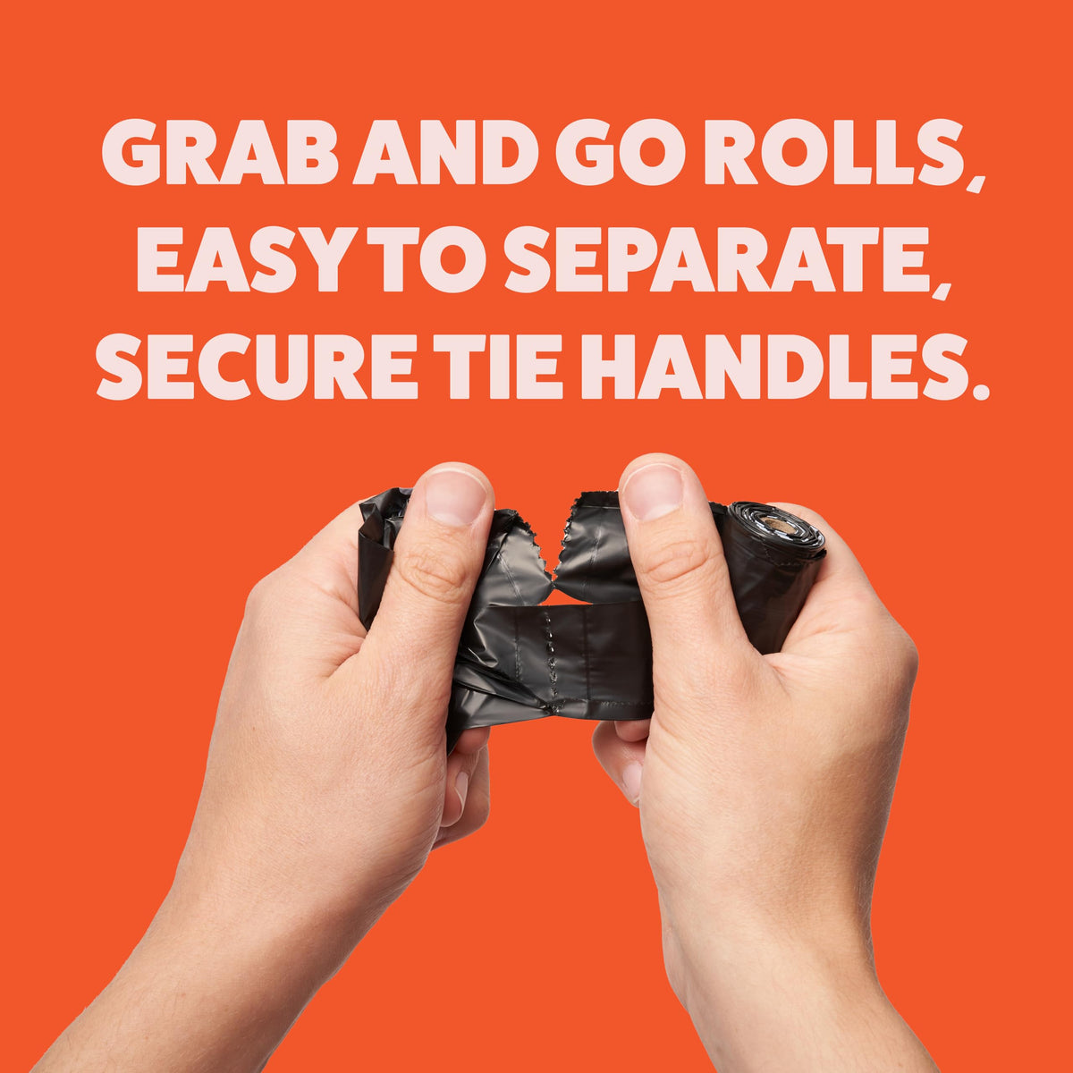 Dog Poop Bags Rolls with Handles L3577