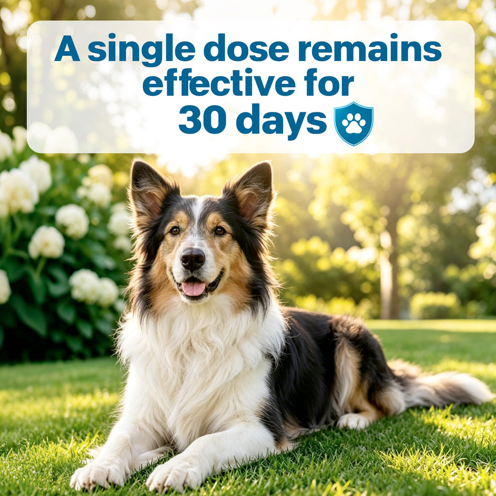 Flea and Tick Prevention for Medium Dogs 23-44 lbs 6 Doses G647