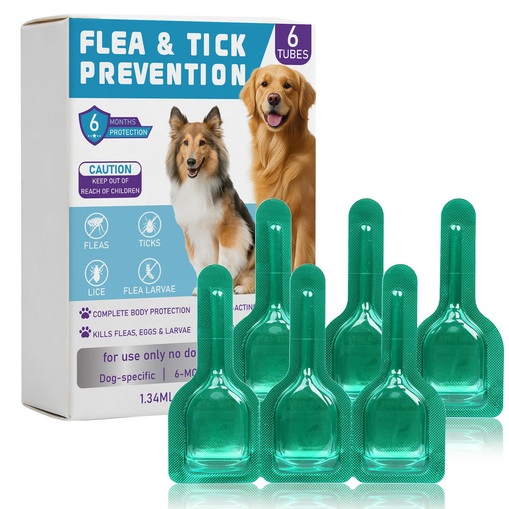 Flea and Tick Prevention for Medium Dogs 23-44 lbs 6 Doses G647