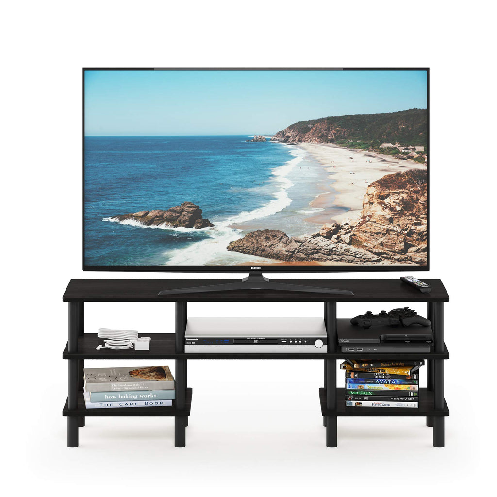 Espresso 3-Tier Open Shelf TV Stand N937