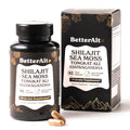 Shilajit Maca Root Ginkgo Biloba Sea Moss Ashwagandha Tongkat Ali Panax Ginseng Safed Musli & Zinc 20 Capsules Supplement E4666