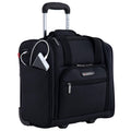 15” Underseat Carry-On Luggage with USB Charging Port, Black P441