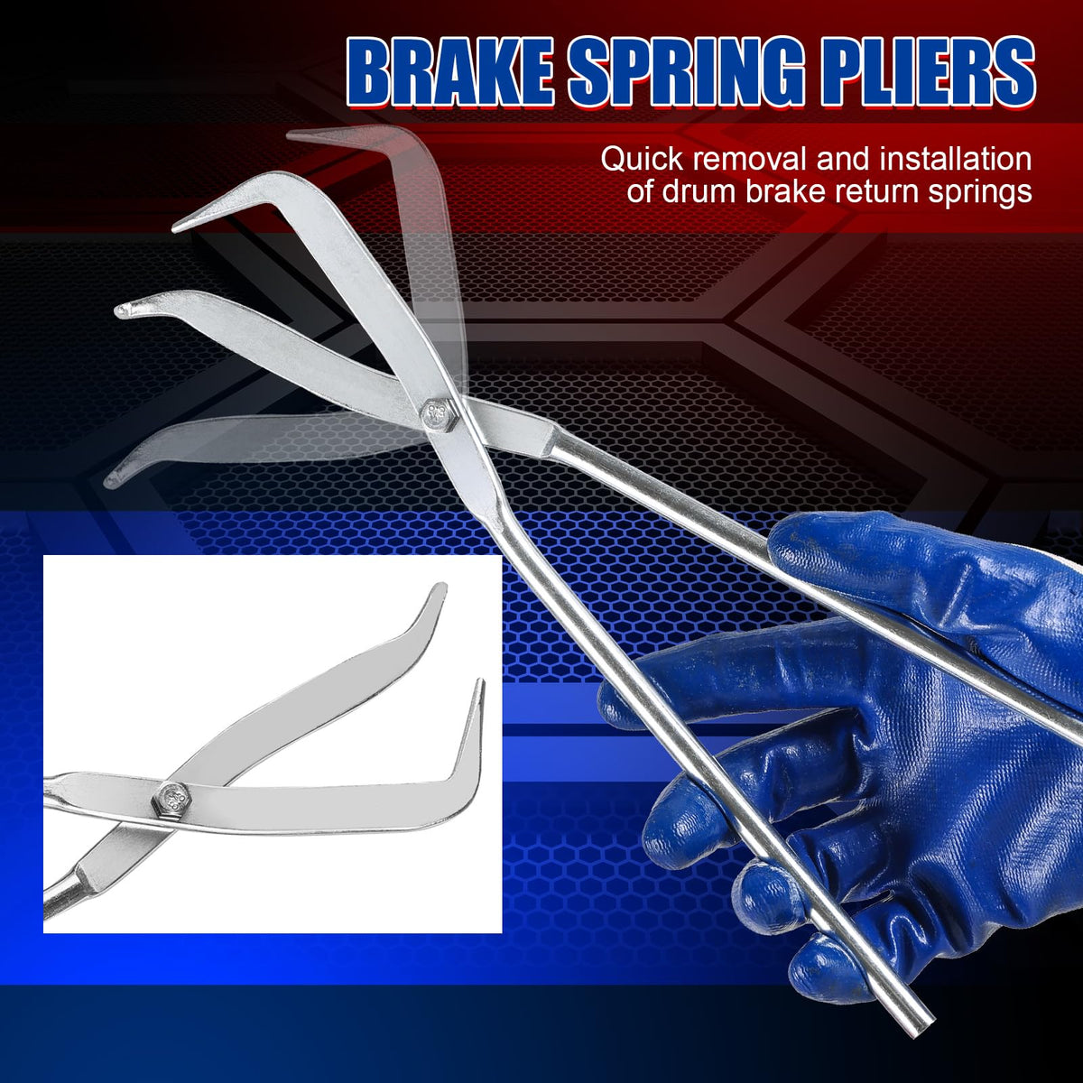 8PCS Drum Brake Tool Kit J320
