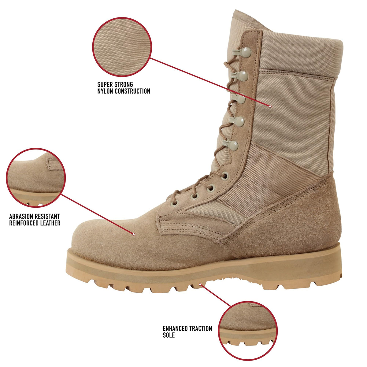 8 Inch Tactical Boots M4396