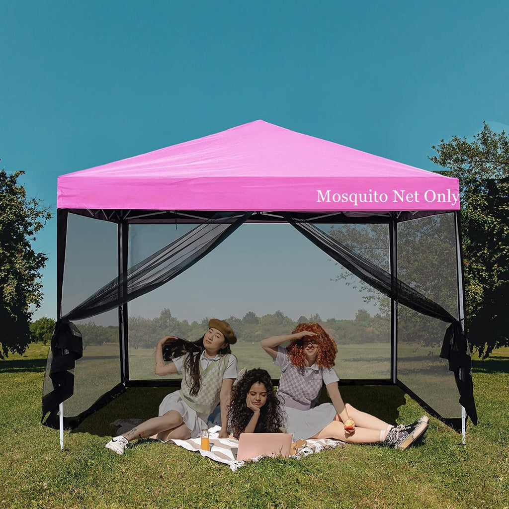 Mosquito Net with Zipper for Camping and Patio Gazebo M307877