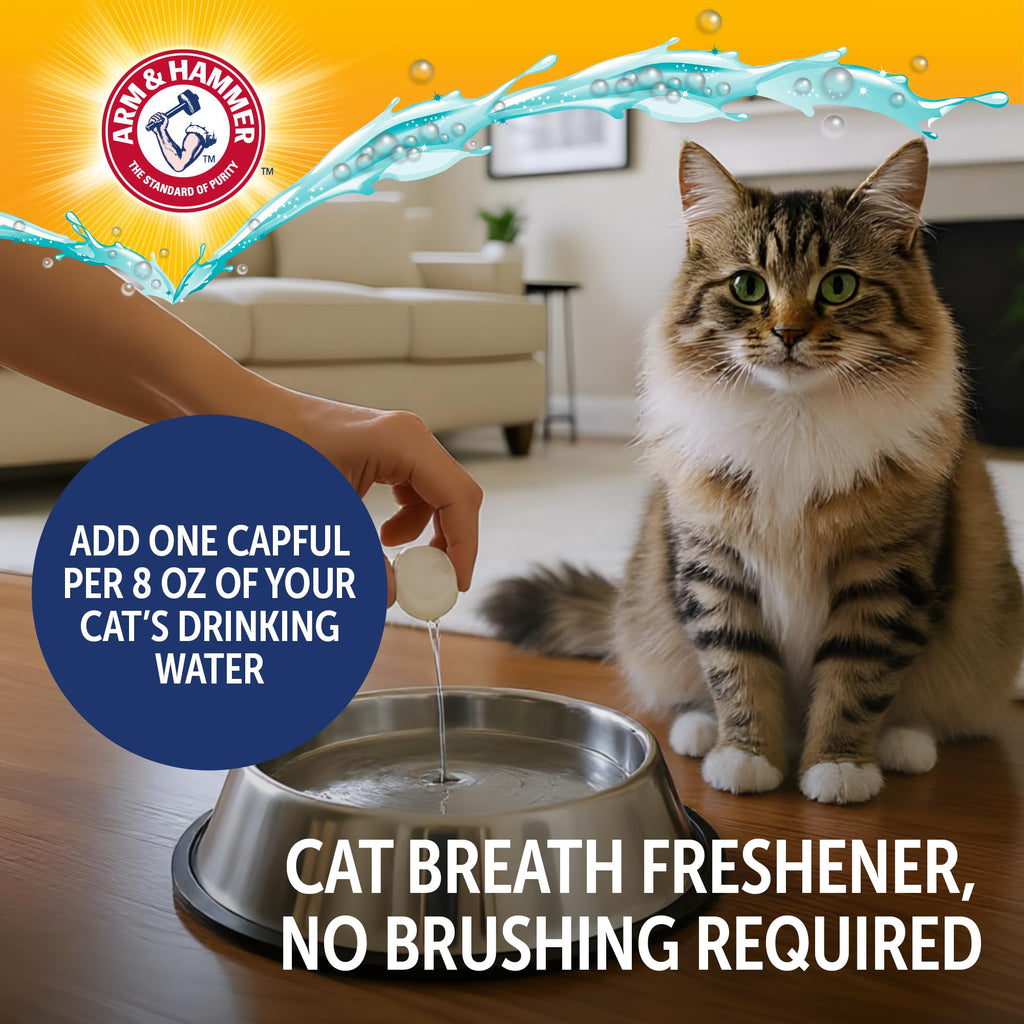 Cat Dental Water Additive 8 Fl Oz 6-Pack E843333