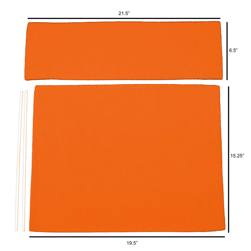 Orange Directors Chair Replacement Cover Z4988