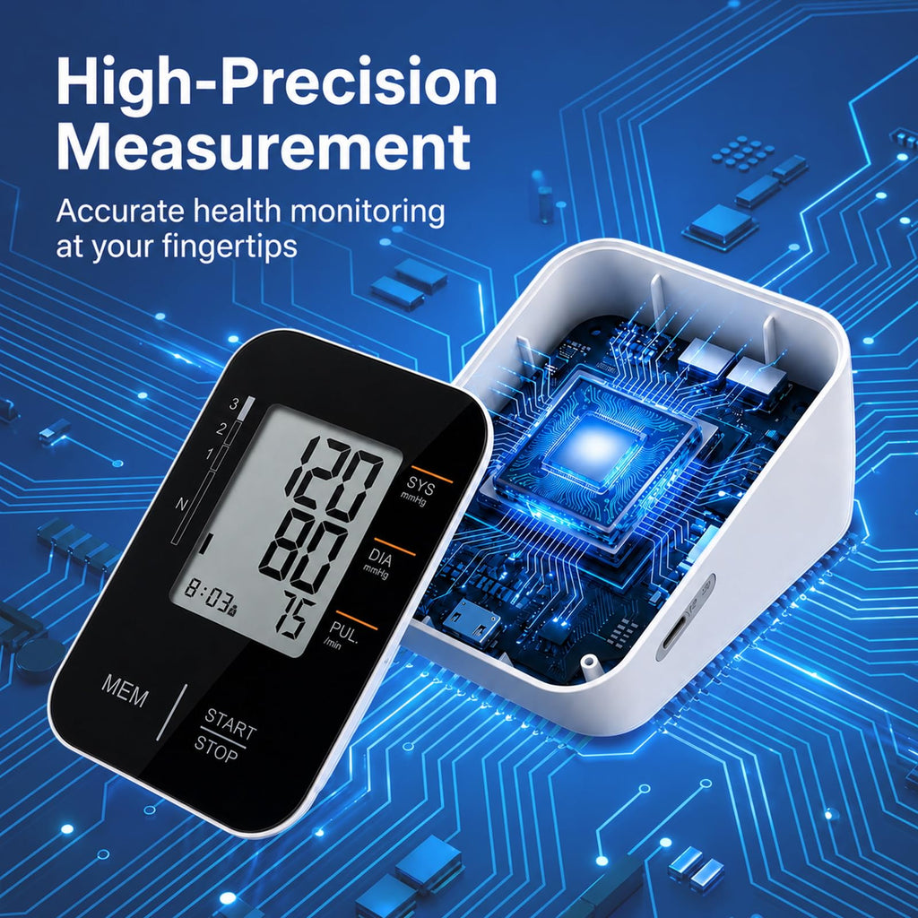 Accurate Upper Arm Blood Pressure Monitor J508926