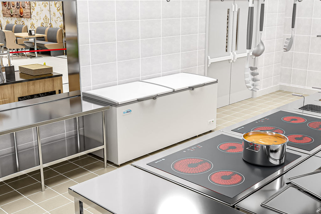 White Chest Freezer H951