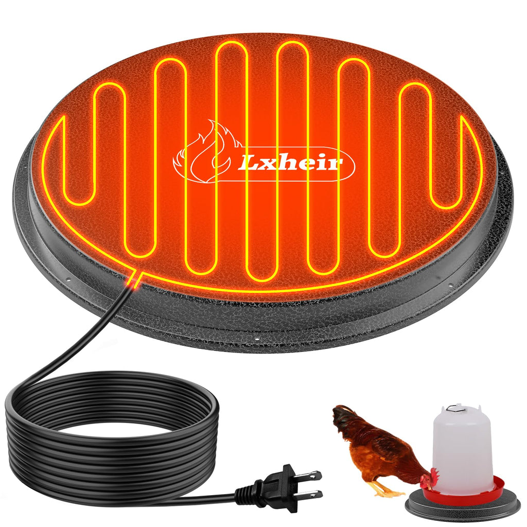 Metal Chicken Water Heater with Thermostat D99698