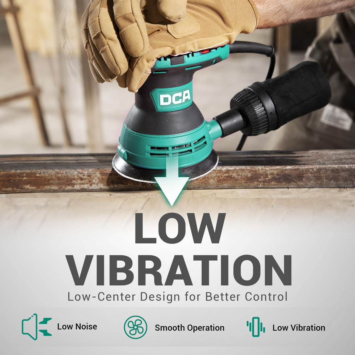 3.0 AMP Corded Random Orbital Sander 6 Speeds 5-Inch H1651