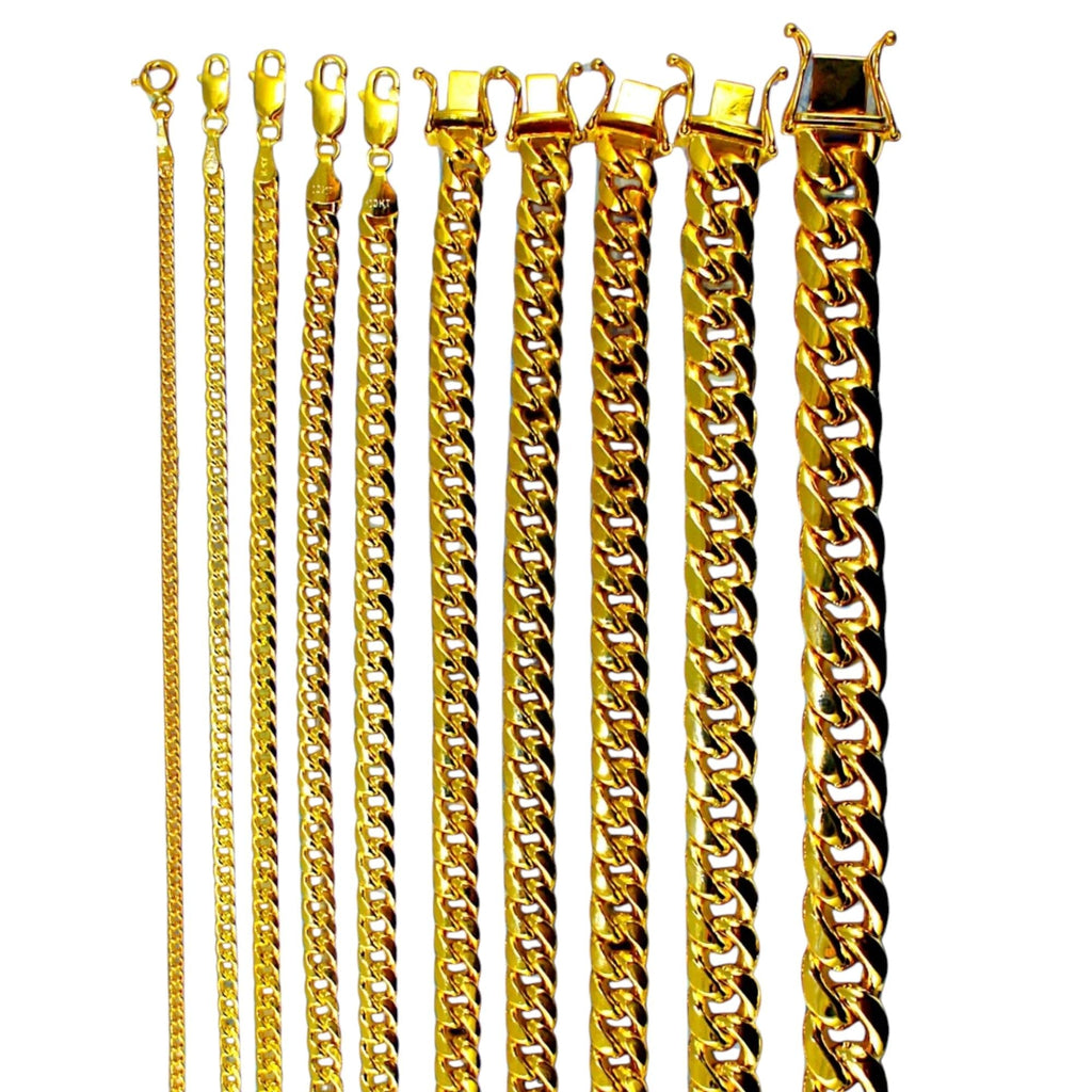 10K Yellow Gold Miami Cuban Chain X867