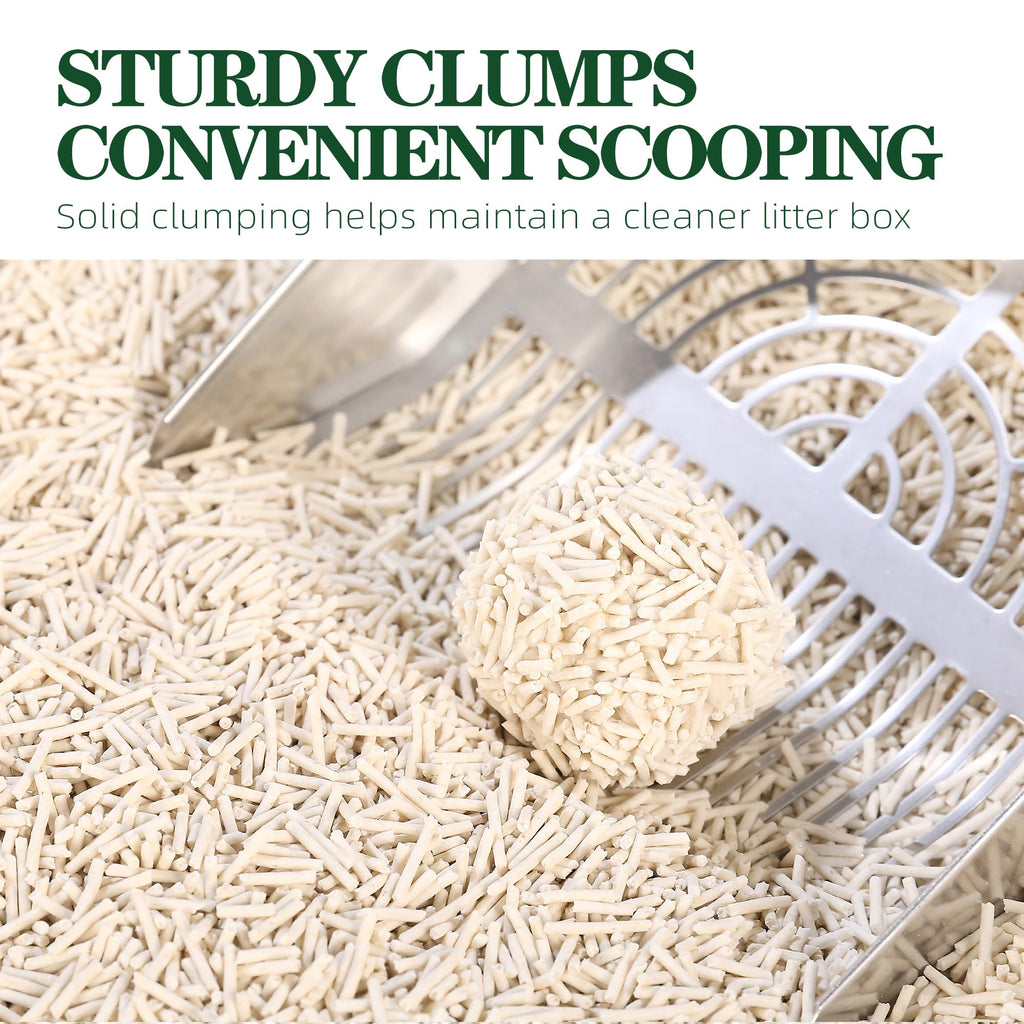 Tofu Cat Litter Clumping Flushable Plant-Based 20.8lbs I66480