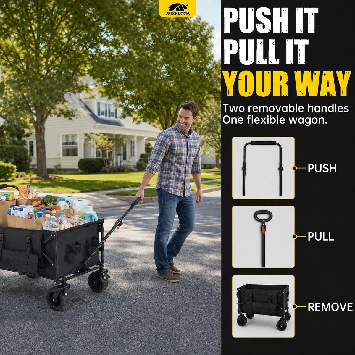 Folding Dog Wagon with Ramp A3574