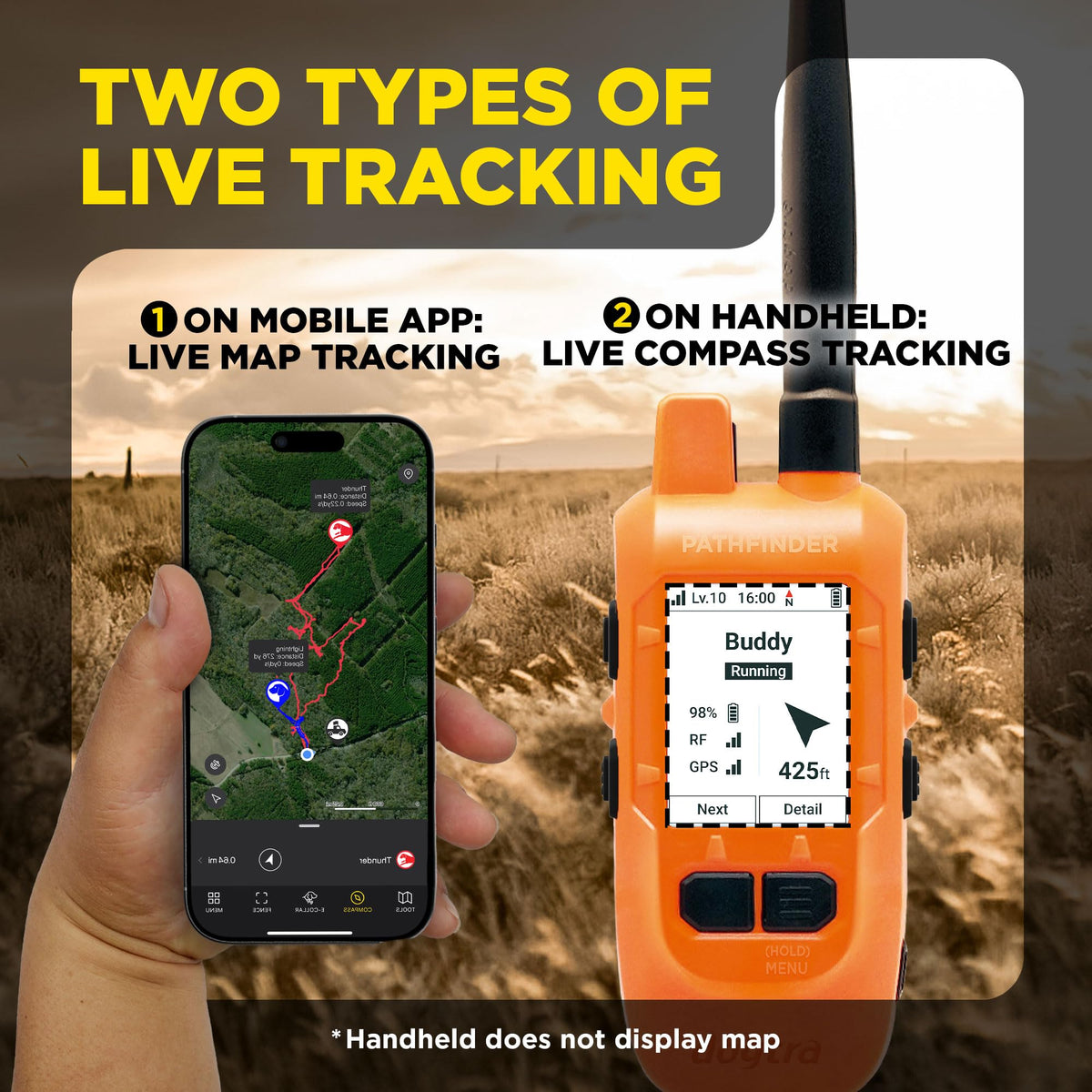 GPS Dog Tracking and Training System B743