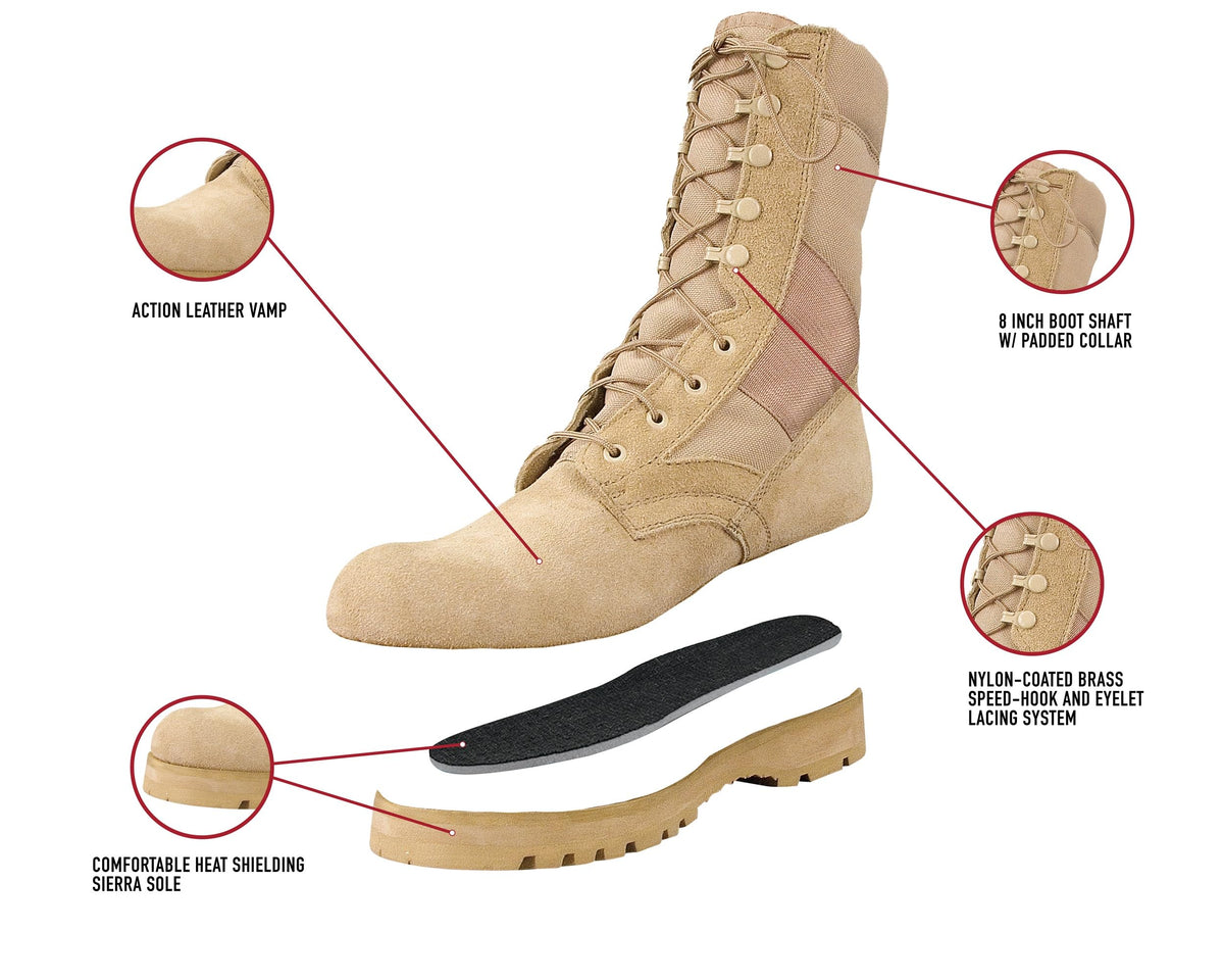 8 Inch Tactical Boots M4396