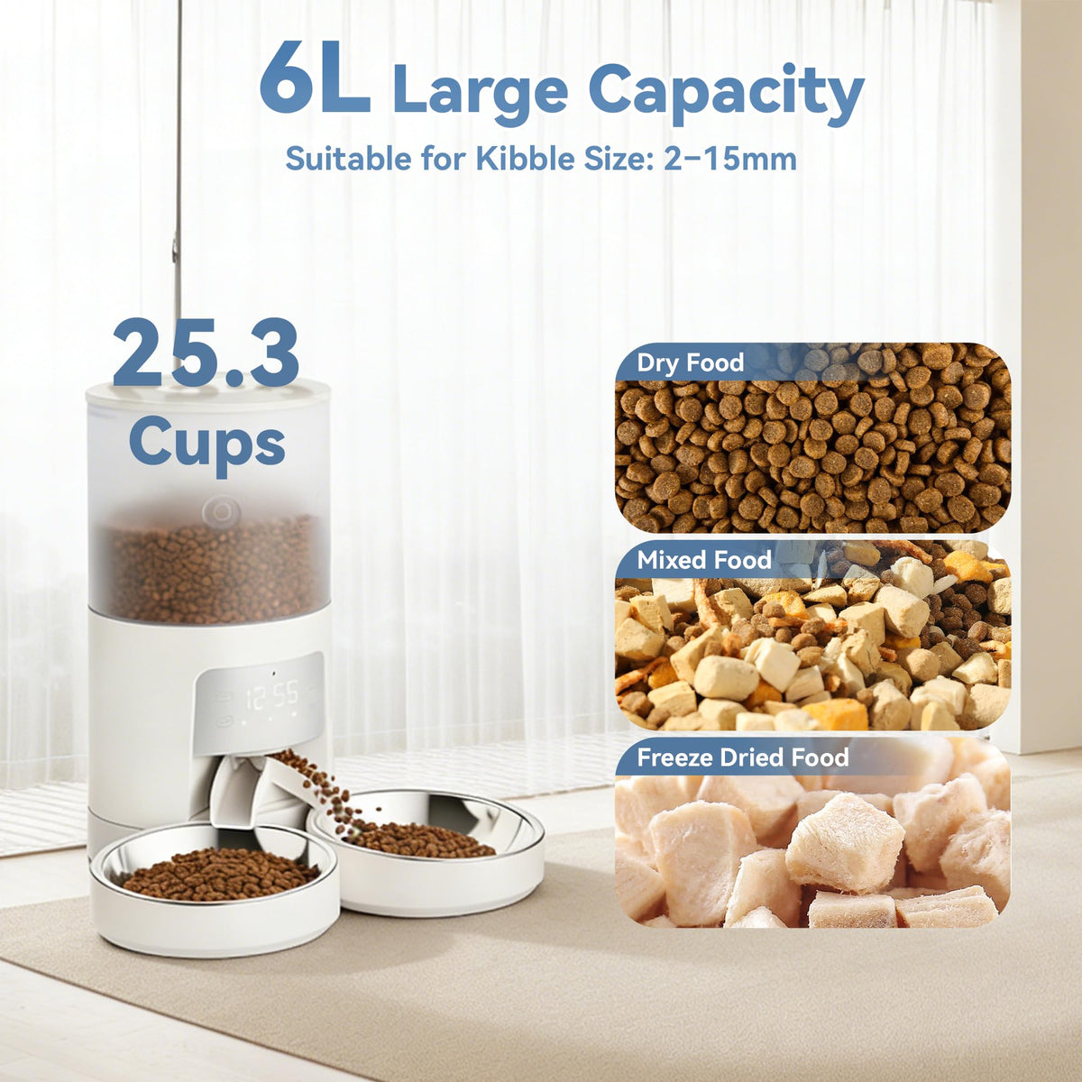 6L Automatic Cat Feeder K716945