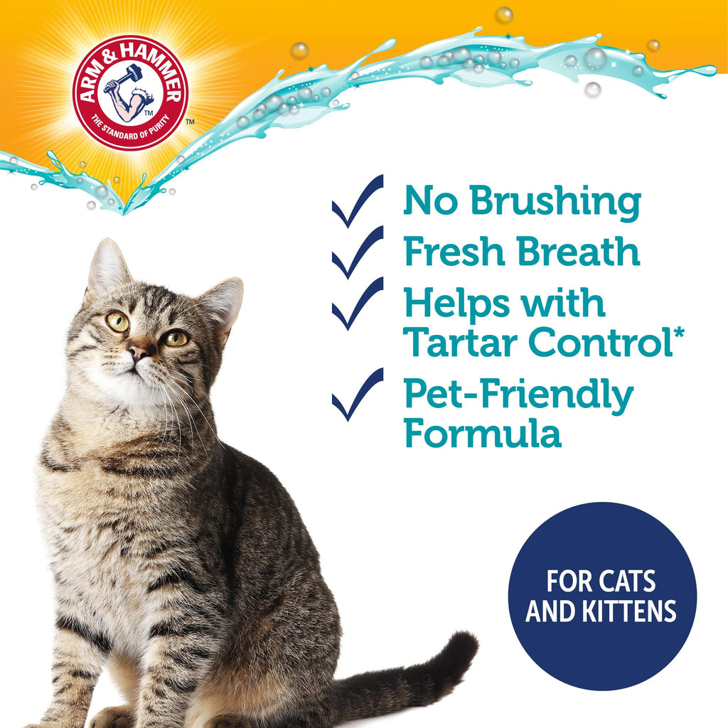 Cat Dental Water Additive 8 Fl Oz 6-Pack E843333