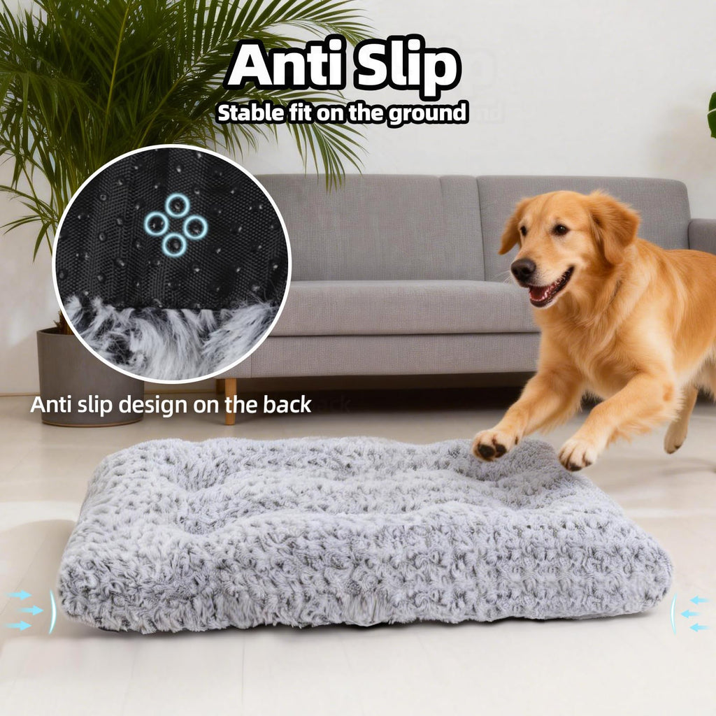 Large Washable Plush Dog Bed H99859
