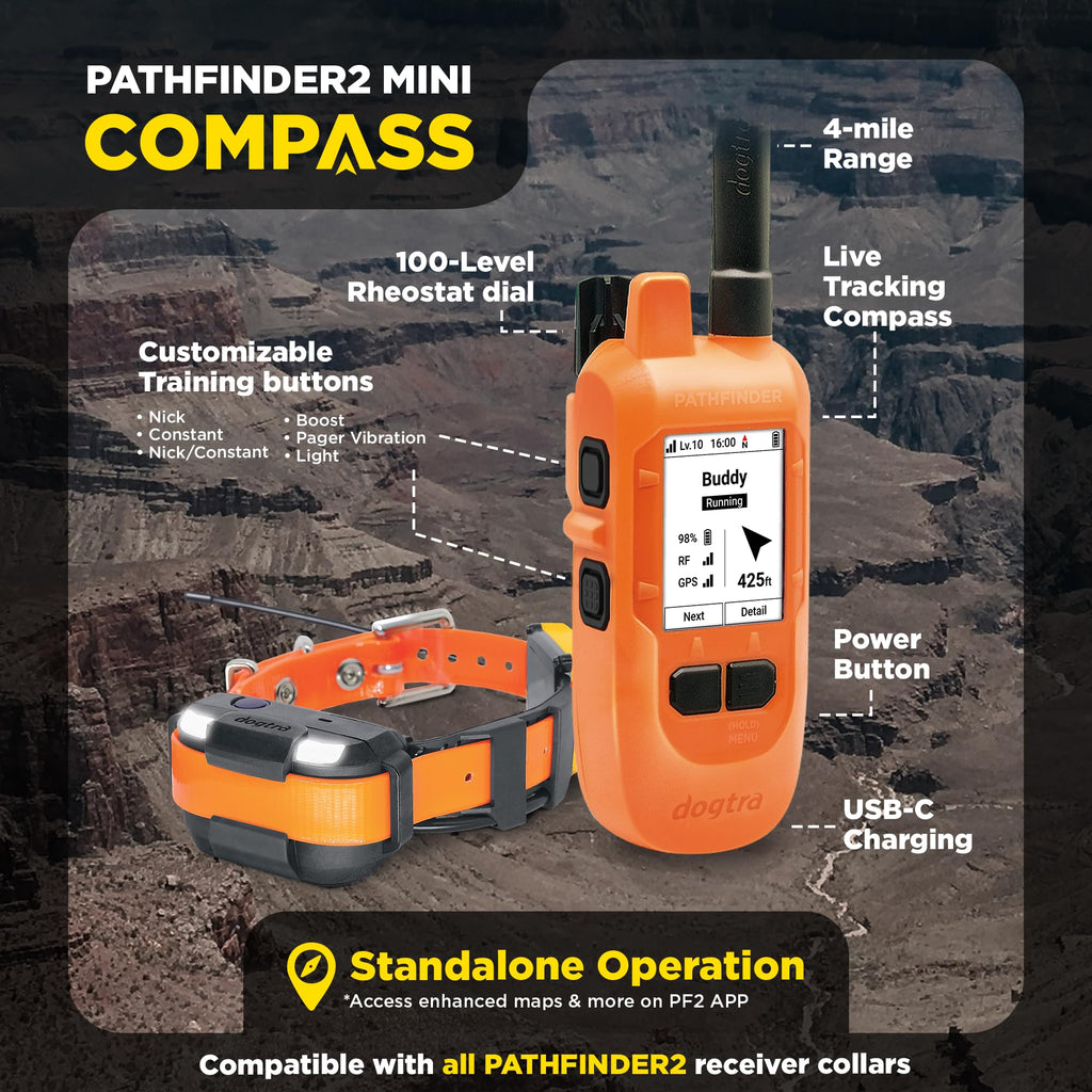 GPS Dog Tracking and Training System B743