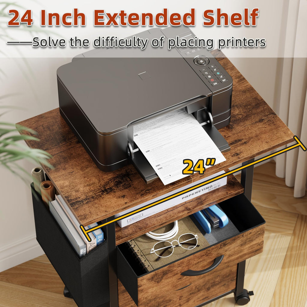 2 Drawer Mobile File Cabinet U929222