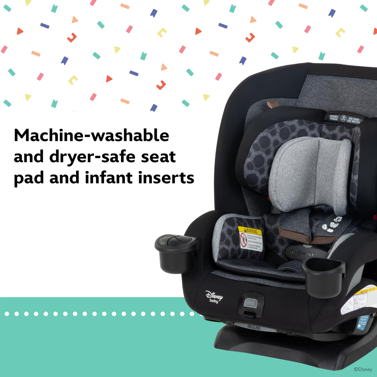 4-in-1 Convertible Car Seat C726