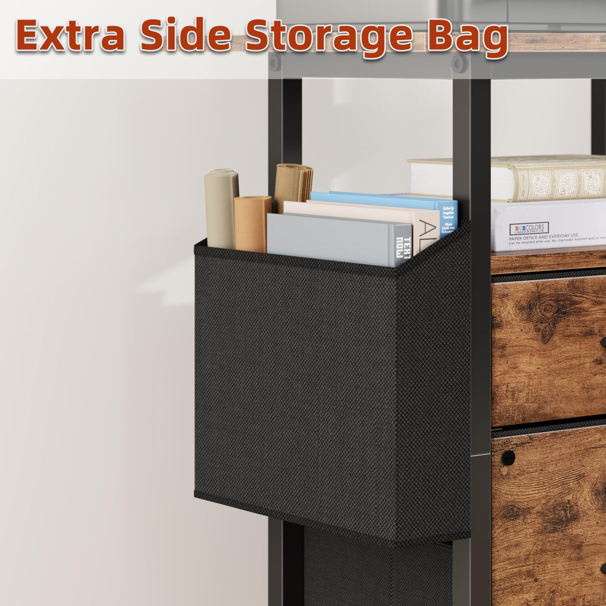 2 Drawer Mobile File Cabinet U929222