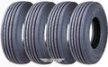 4 Heavy Duty Steel Trailer Tires 225/75R15 14 Ply K389