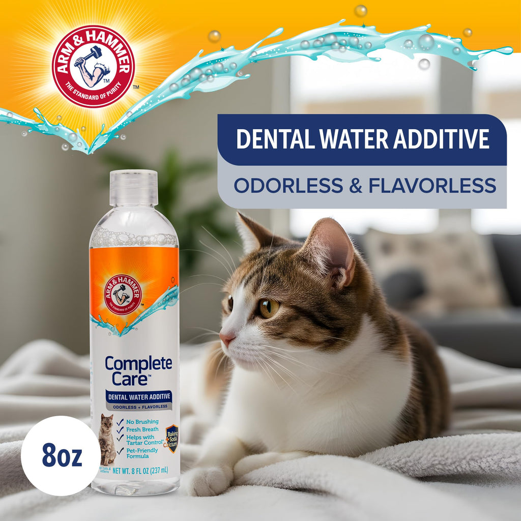 Cat Dental Water Additive 8 Fl Oz 6-Pack E843333