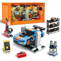 Racing Car Building Toy Set with Container Box D5036