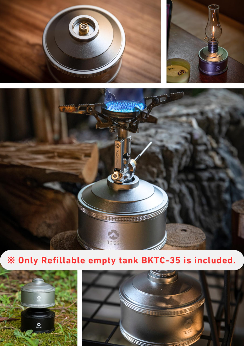 Empty Refillable Gas Canister 110g W2292