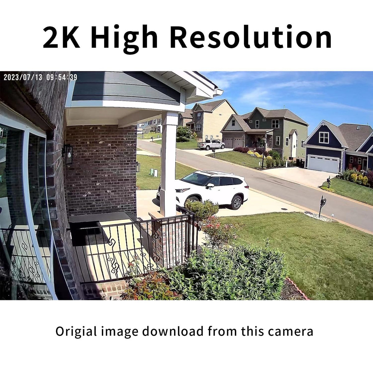 Wireless Solar Security Camera 360 PTZ Dual Lens 10x Zoom 2K Q993191