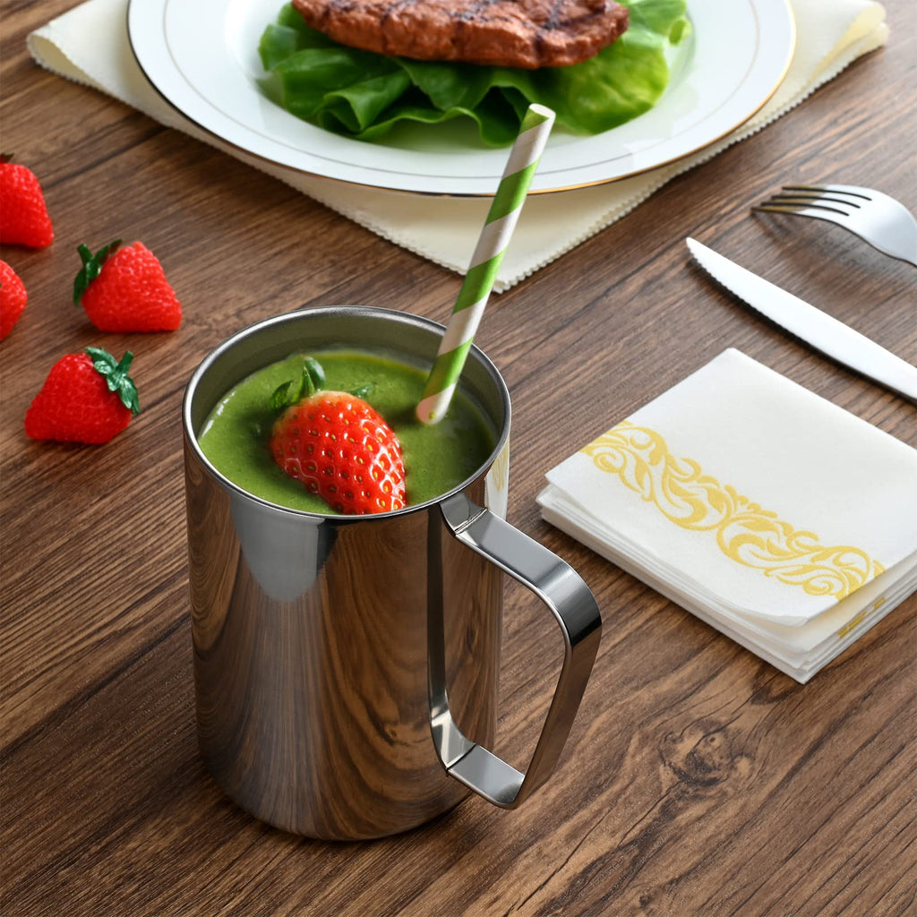 2 Pcs 16.9oz Stainless Steel Double Wall Vacuum Insulated Mug I825929