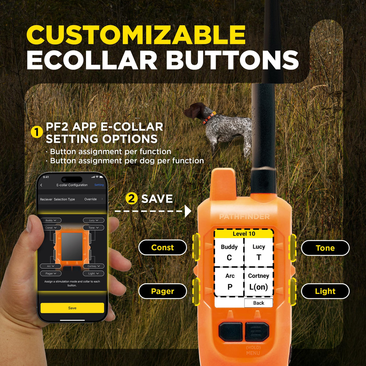 GPS Dog Tracking and Training System B743