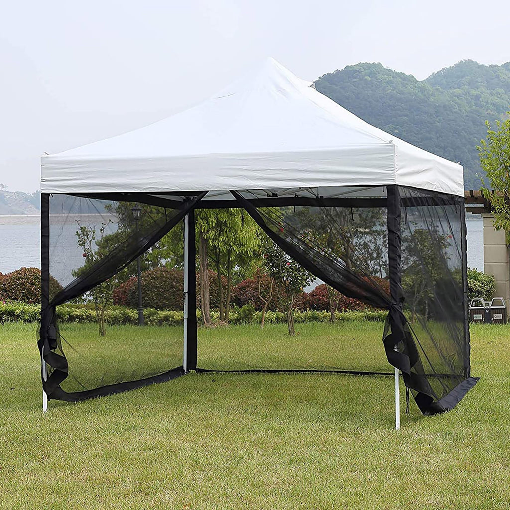 Mosquito Net with Zipper for Camping and Patio Gazebo M307877