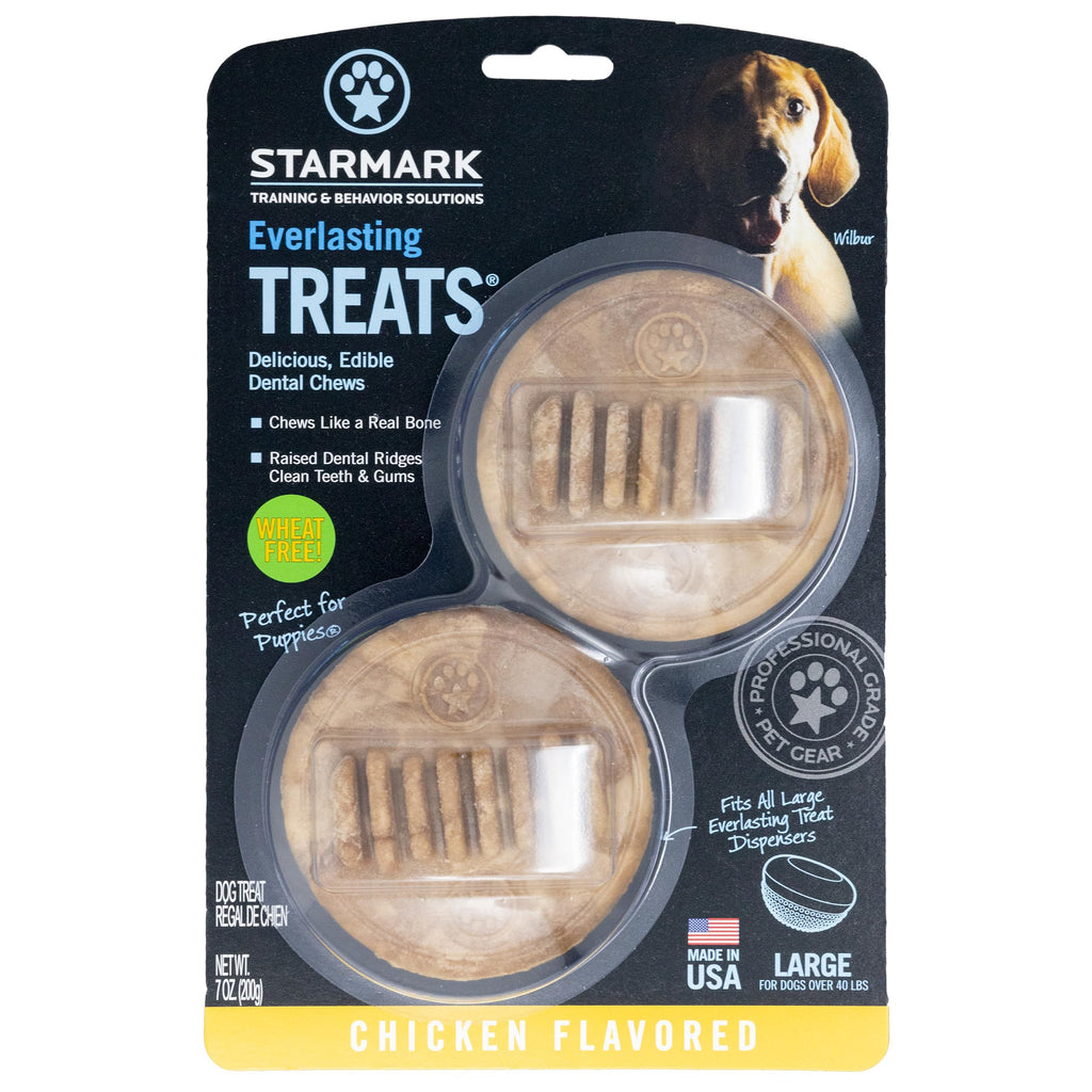 Large Chicken Flavored Dental Chews L85410